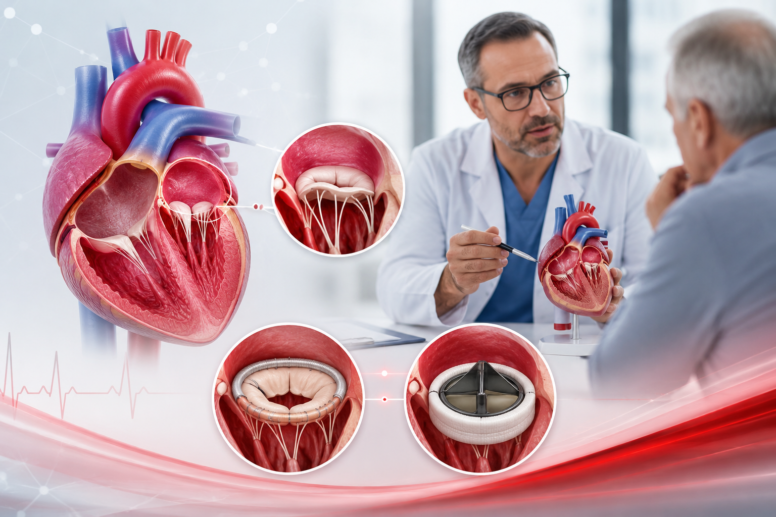 Mitral kapak tamiri ve kapak değişimi hakkında bilgilendirme